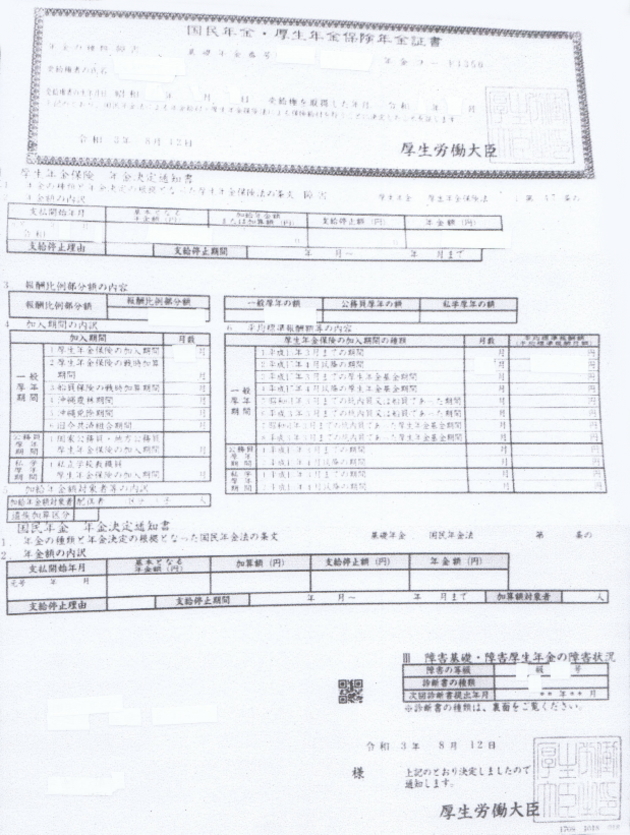 茨城県笠間市 GG様（障害厚生年金3級 事後重症請求 50代 変形性膝関節症）